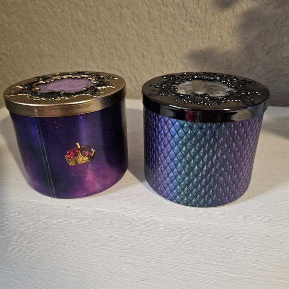 Bath Body Works Disney Villains Evil Queen Maleficent Scented Candles Set - Picture 3 of 8